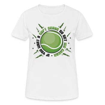 Wenn Sie Ein Softeis Wollen, Holen Sie Sich Eins - Frauen T-Shirt atmungsaktiv - Weiß - Vorne - AI Model Female 172 dark (172cm)