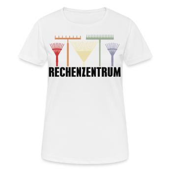 Centre de données Jardinier Jardinier amateur Jardin - T-shirt respirant Femme - blanc - Devant - AI Model Female 172 dark (172cm)