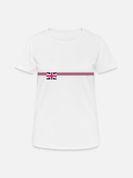 british line - Women's Breathable T-Shirt - white