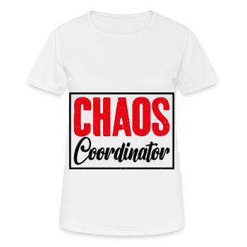 Graphique du chef d’activités du - T-shirt respirant Femme - blanc - Devant - AI Model Female 172 dark (172cm)