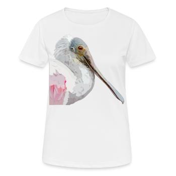 Pink Spatula - Women's Breathable T-Shirt - white - Front - AI Model Female 172 dark (172cm)