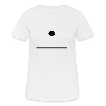 Domino Game Tile 1-0 - Lustiges Gruppenkostüm - Frauen T-Shirt atmungsaktiv - Weiß - Vorne - AI Model Female 172 dark (172cm)