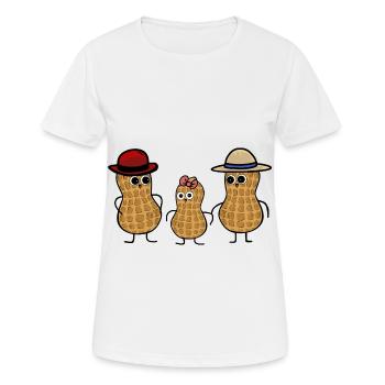 Familie Eltern Elternschaft Kinder Baby Kleinkind - Frauen T-Shirt atmungsaktiv - Weiß - Vorne - AI Model Female 172 dark (172cm)