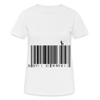 The archer - Women's Breathable T-Shirt - white - Front - AI Model Female 172 dark (172cm)