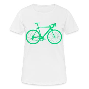 coureur - T-shirt respirant Femme - blanc - Devant - AI Model Female 172 dark (172cm)