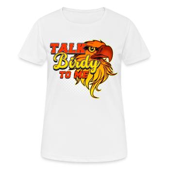 Bird Watching, Bird Watching Gift - Women's Breathable T-Shirt - white - Front - AI Model Female 172 dark (172cm)