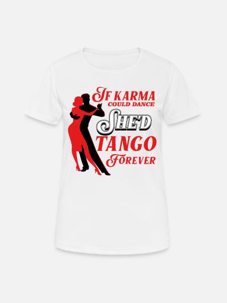 Tango, Tango Tänzer - Women's Breathable T-Shirt - white