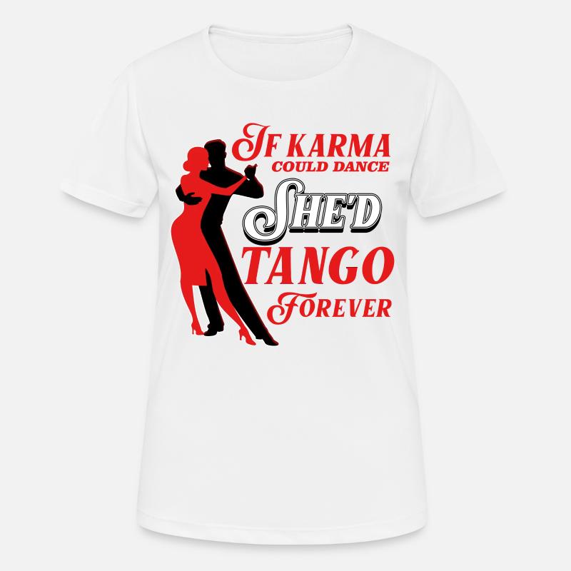 Tango, Tango Tänzer - Women's Breathable T-Shirt - white