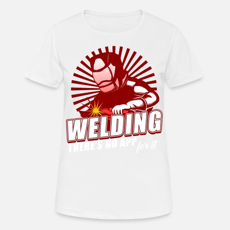 Welding - Women's Breathable T-Shirt - white