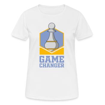 Chess, Chess Chess, Chess Checkmate - Women's Breathable T-Shirt - white - Front - AI Model Female 172 dark (172cm)