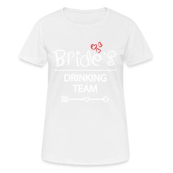 Junggesellinnenabschied - Frauen T-Shirt atmungsaktiv - Weiß - Vorne - AI Model Female 172 dark (172cm)