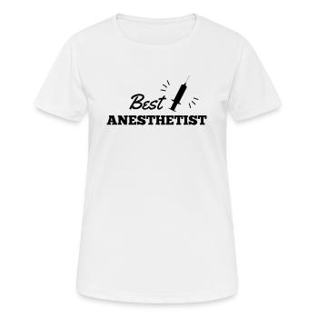 Anesthesiologist Anesthesia Profession Anaesthetist Anesthesia - Women's Breathable T-Shirt - white - Front - AI Model Female 172 dark (172cm)