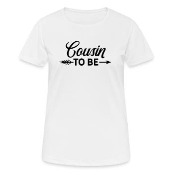 Future cousin cousin in the future - Women's Breathable T-Shirt - white - Front - AI Model Female 172 dark (172cm)