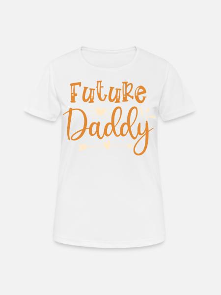 Future daddy - Women's Breathable T-Shirt - white