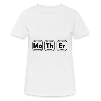 Mother Chemie Periodensystem - Frauen T-Shirt atmungsaktiv - Weiß - Vorne - AI Model Female 172 dark (172cm)
