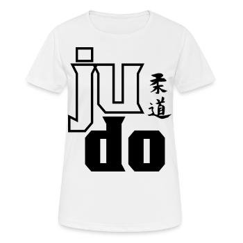 Judo Fighter Martial Arts Judoka Japan - Women's Breathable T-Shirt - white - Front - AI Model Female 172 dark (172cm)