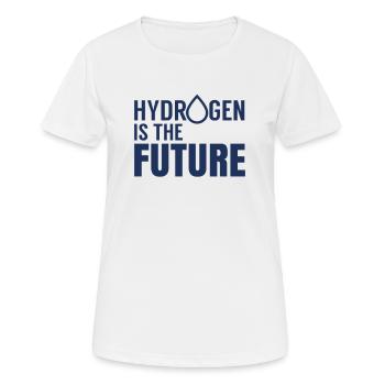 Hydrogen is the future Symbol H Hydrogen - Women's Breathable T-Shirt - white - Front - AI Model Female 172 dark (172cm)