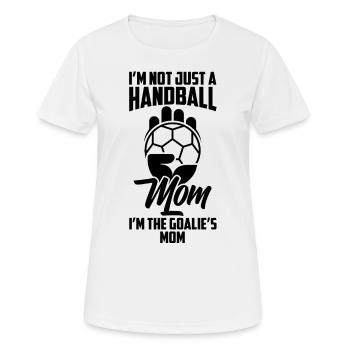 athlet spieler - Frauen T-Shirt atmungsaktiv - Weiß - Vorne - AI Model Female 172 dark (172cm)