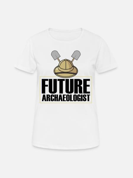 Zukünftiger Archäologe Student Artifact - Frauen T-Shirt atmungsaktiv - Weiß