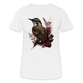 bird - T-shirt respirant Femme - blanc - Devant - AI Model Female 172 dark (172cm)