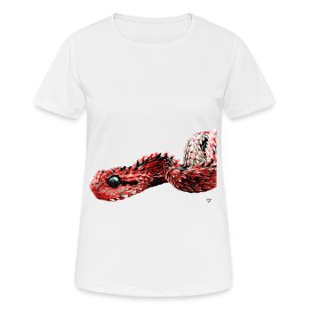 Caput Draconis - T-shirt respirant Femme - blanc - Devant - AI Model Female 172 dark (172cm)