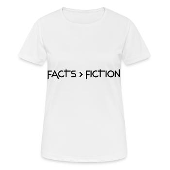 Atheisten - Frauen T-Shirt atmungsaktiv - Weiß - Vorne - AI Model Female 172 dark (172cm)