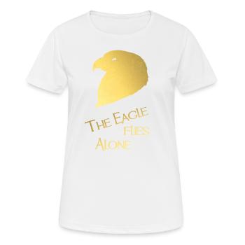 The Eagle flies Alone - T-shirt respirant Femme - blanc - Devant - AI Model Female 172 dark (172cm)