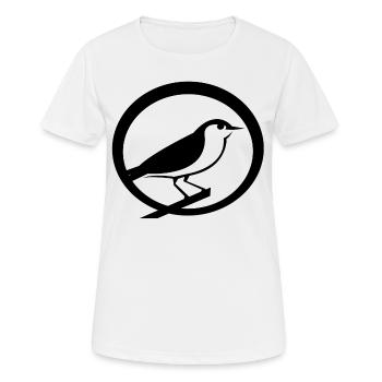 Vogel - Frauen T-Shirt atmungsaktiv - Weiß - Vorne - AI Model Female 172 dark (172cm)