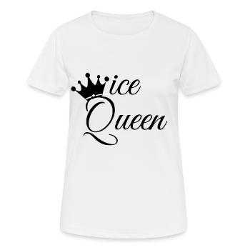 Reine des glaces - T-shirt respirant Femme - blanc - Devant - AI Model Female 172 dark (172cm)