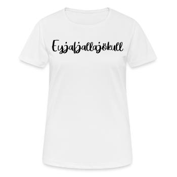Eyjafjallajökull - Women's Breathable T-Shirt - white - Front - AI Model Female 172 dark (172cm)