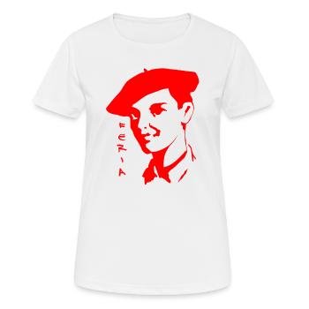 Feria - T-shirt respirant Femme - blanc - Devant - AI Model Female 172 dark (172cm)