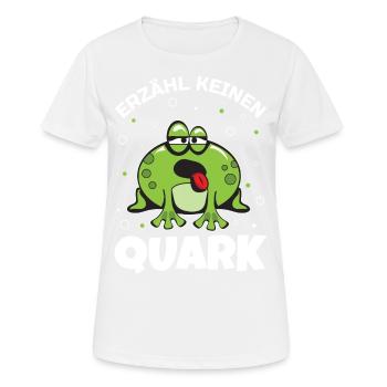 Frosch Kröte, Frösche, Kaulquappe, Amphibien - Frauen T-Shirt atmungsaktiv - Weiß - Vorne - AI Model Female 172 dark (172cm)
