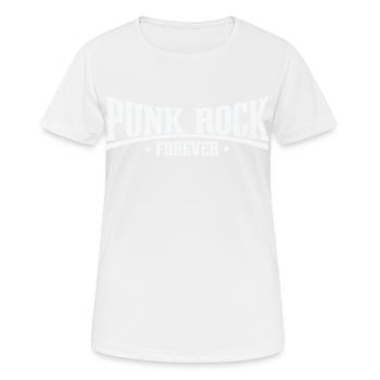 Punk Rock Pogo Anarchy Punks Punk Rocker Punk - Women's Breathable T-Shirt - white - Front - AI Model Female 172 dark (172cm)