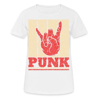 Punk Rock Pogo Anarchy Punks Punk Rocker Punk - Women's Breathable T-Shirt - white - Front - AI Model Female 172 dark (172cm)