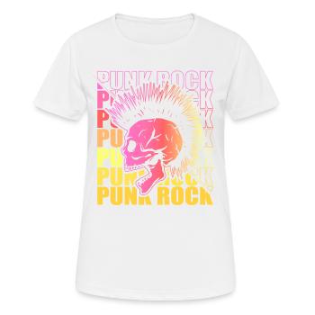 Punk Rock Pogo Anarchy Punks Punk Rocker Punk - Women's Breathable T-Shirt - white - Front - AI Model Female 172 dark (172cm)