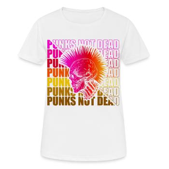 Punk Rock Pogo Anarchy Punks Punk Rocker Punk - Women's Breathable T-Shirt - white - Front - AI Model Female 172 dark (172cm)