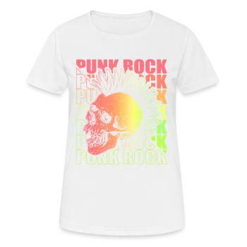 Punk Rock Pogo Anarchy Punks Punk Rocker Punk - Women's Breathable T-Shirt - white - Front - AI Model Female 172 dark (172cm)
