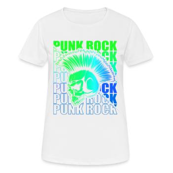 Punk Rock Pogo Anarchy Punks Punk Rocker Punk - Women's Breathable T-Shirt - white - Front - AI Model Female 172 dark (172cm)