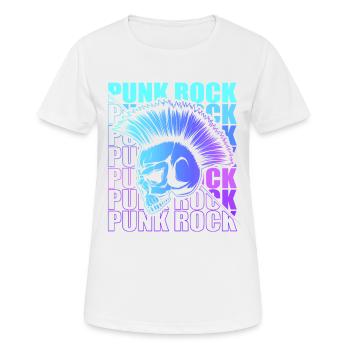 Punk Rock Pogo Anarchy Punks Punk Rocker Punk - Women's Breathable T-Shirt - white - Front - AI Model Female 172 dark (172cm)