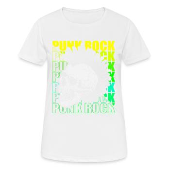 Punk Rock Pogo Anarchy Punks Punk Rocker Punk - Women's Breathable T-Shirt - white - Front - AI Model Female 172 dark (172cm)
