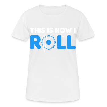 Drummers Drummers Drummers Drummers - Women's Breathable T-Shirt - white - Front - AI Model Female 172 dark (172cm)