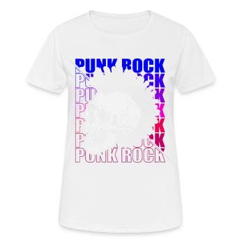 Punk Rock Pogo Anarchy Punks Punk Rocker Punk - Women's Breathable T-Shirt - white - Front - AI Model Female 172 dark (172cm)