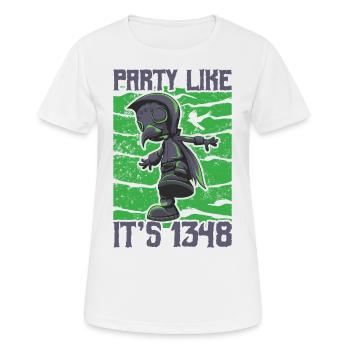 Arzt, Mediziner, Medizin Student, Sponsion - Frauen T-Shirt atmungsaktiv - Weiß - Vorne - AI Model Female 172 dark (172cm)
