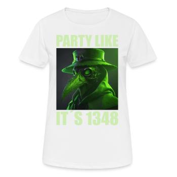 Arzt, Mediziner, Medizin Student, Sponsion - Frauen T-Shirt atmungsaktiv - Weiß - Vorne - AI Model Female 172 dark (172cm)