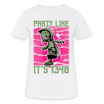 Arzt, Mediziner, Medizin Student, Sponsion - Frauen T-Shirt atmungsaktiv - Weiß - Vorne - AI Model Female 172 dark (172cm)