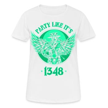 Arzt, Mediziner, Medizin Student, Sponsion - Frauen T-Shirt atmungsaktiv - Weiß - Vorne - AI Model Female 172 dark (172cm)