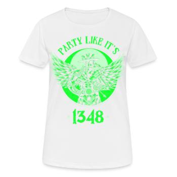 Arzt, Mediziner, Medizin Student, Sponsion - Frauen T-Shirt atmungsaktiv - Weiß - Vorne - AI Model Female 172 dark (172cm)