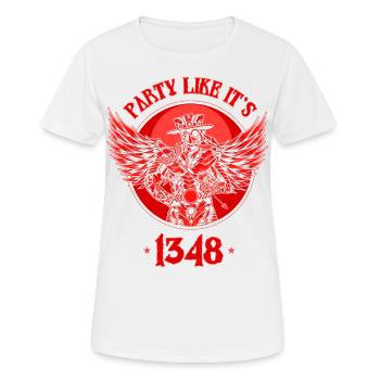 Arzt, Mediziner, Medizin Student, Sponsion - Frauen T-Shirt atmungsaktiv - Weiß - Vorne - AI Model Female 172 dark (172cm)
