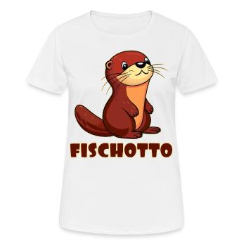 Otto Name, Fischotto Outfit zum Namenstag mit Name - Frauen T-Shirt atmungsaktiv - Weiß - Vorne - AI Model Female 172 dark (172cm)