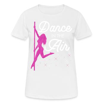 Danseur De Pole Dance, Pole Dance, Pole Dance - T-shirt respirant Femme - blanc - Devant - AI Model Female 172 dark (172cm)